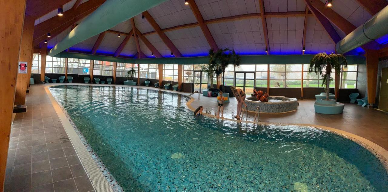 Badhoophuizen 6-Per Bungalow Veluwemeer Trampoline 훌쇼스트 외부 사진