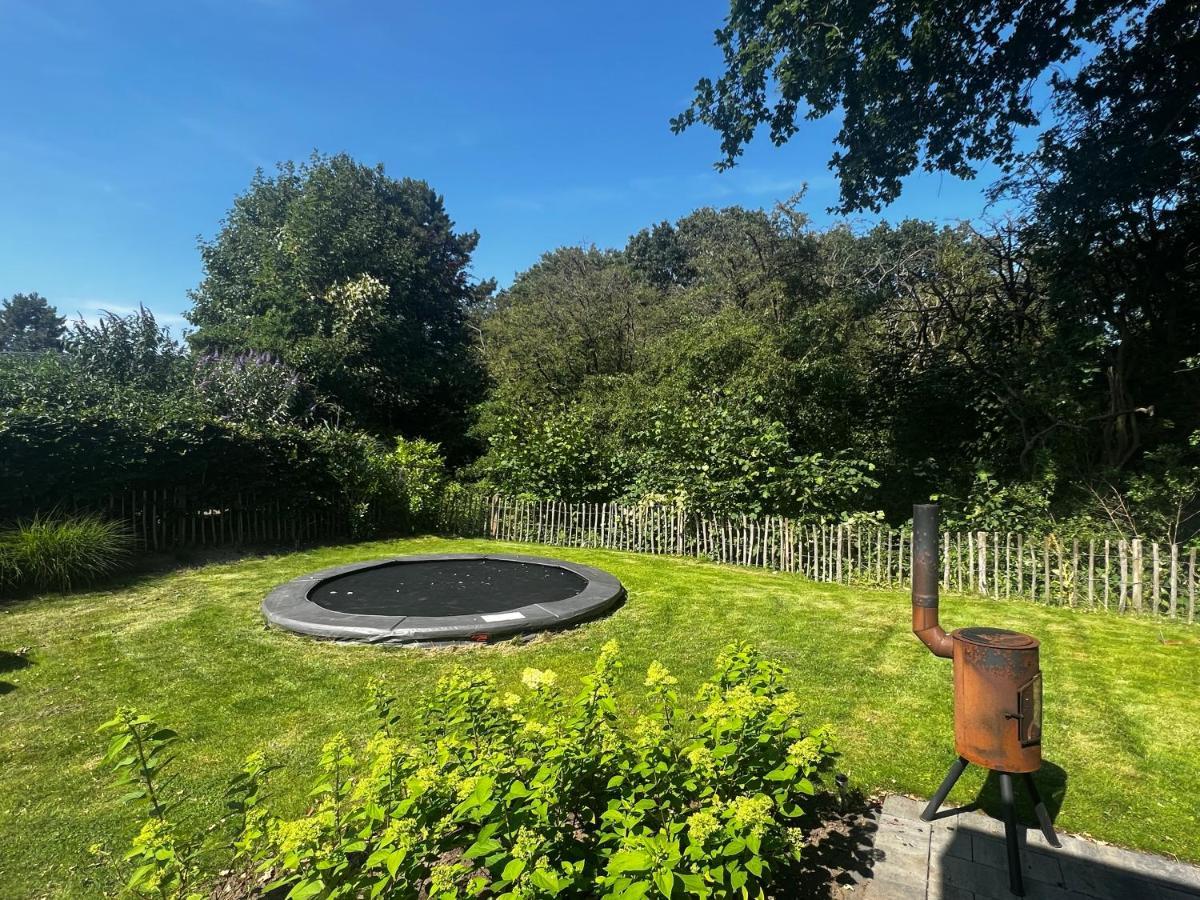 Badhoophuizen 6-Per Bungalow Veluwemeer Trampoline 훌쇼스트 외부 사진
